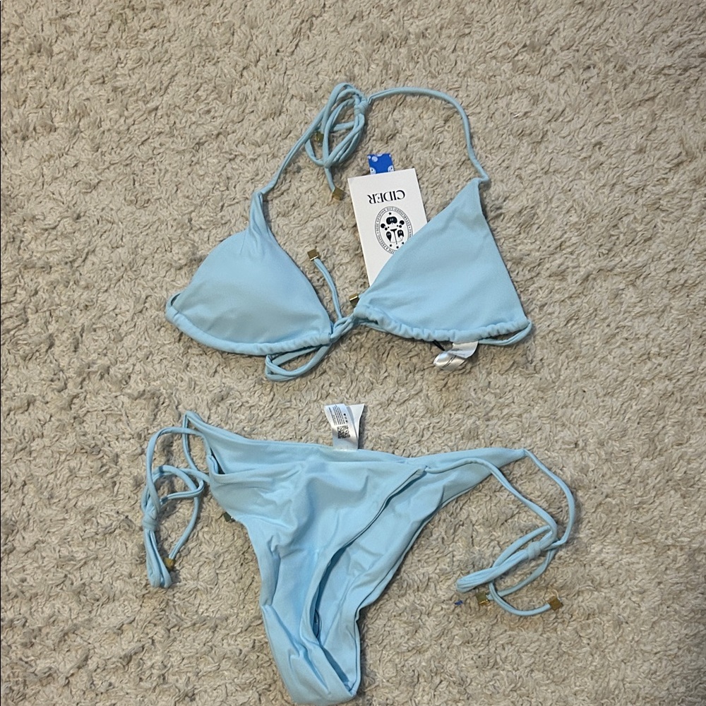 Light Blue Bikini Set